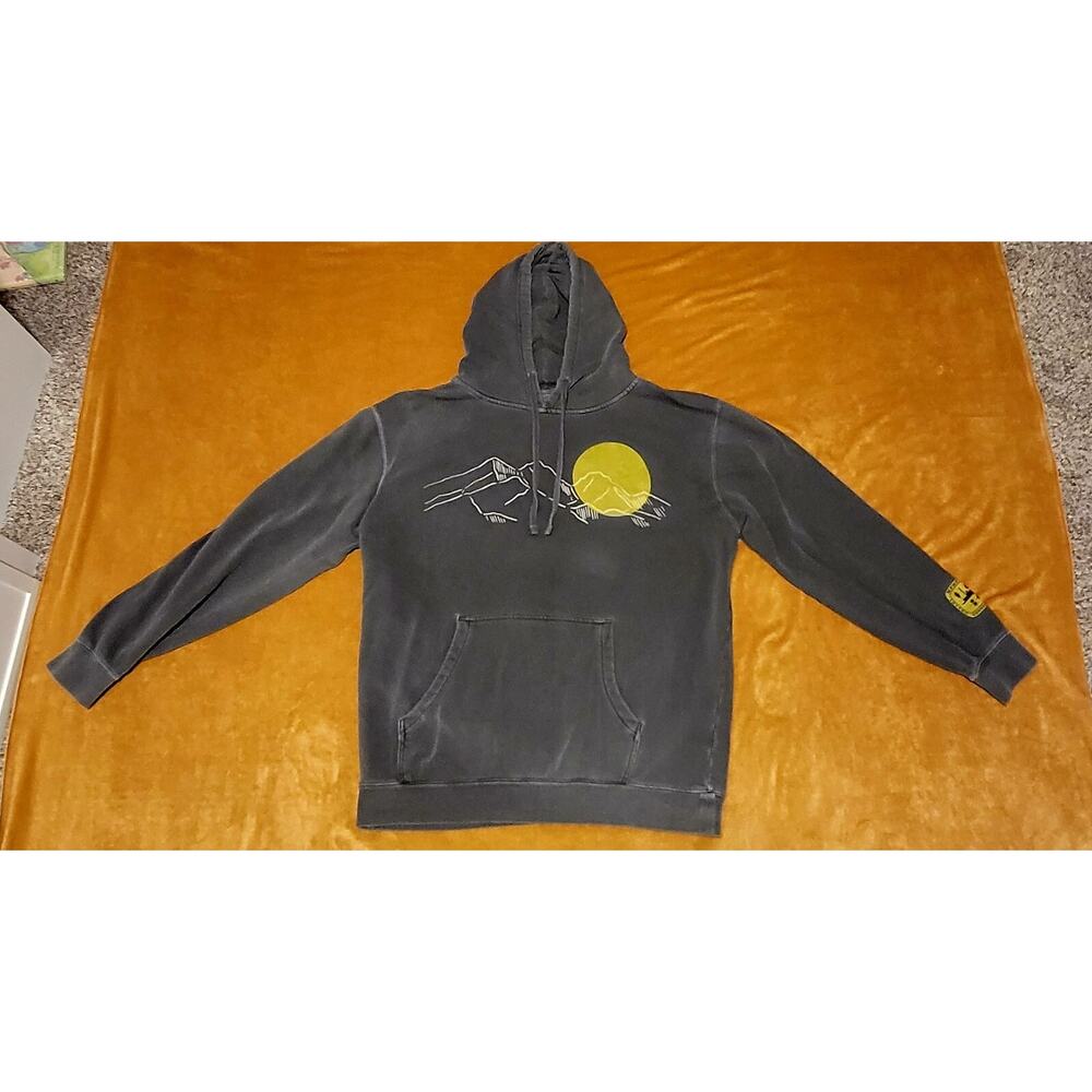 Men's Size Large Justin Timberlake Gray Hoodie Man Of The Woods Tour Memphis